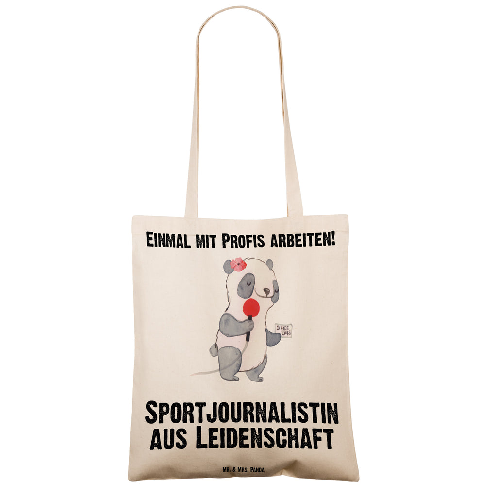 Tragetasche Sportjournalistin aus Leidenschaft Beuteltasche, Beutel, Einkaufstasche, Jutebeutel, Stoffbeutel, Tasche, Shopper, Umhängetasche, Strandtasche, Schultertasche, Stofftasche, Tragetasche, Badetasche, Jutetasche, Einkaufstüte, Laptoptasche, Beruf, Ausbildung, Jubiläum, Abschied, Rente, Kollege, Kollegin, Geschenk, Schenken, Arbeitskollege, Mitarbeiter, Firma, Danke, Dankeschön, Sportjournalistin, Journalistin, Reporterin, Redakteurin, Pressebüro, Studium