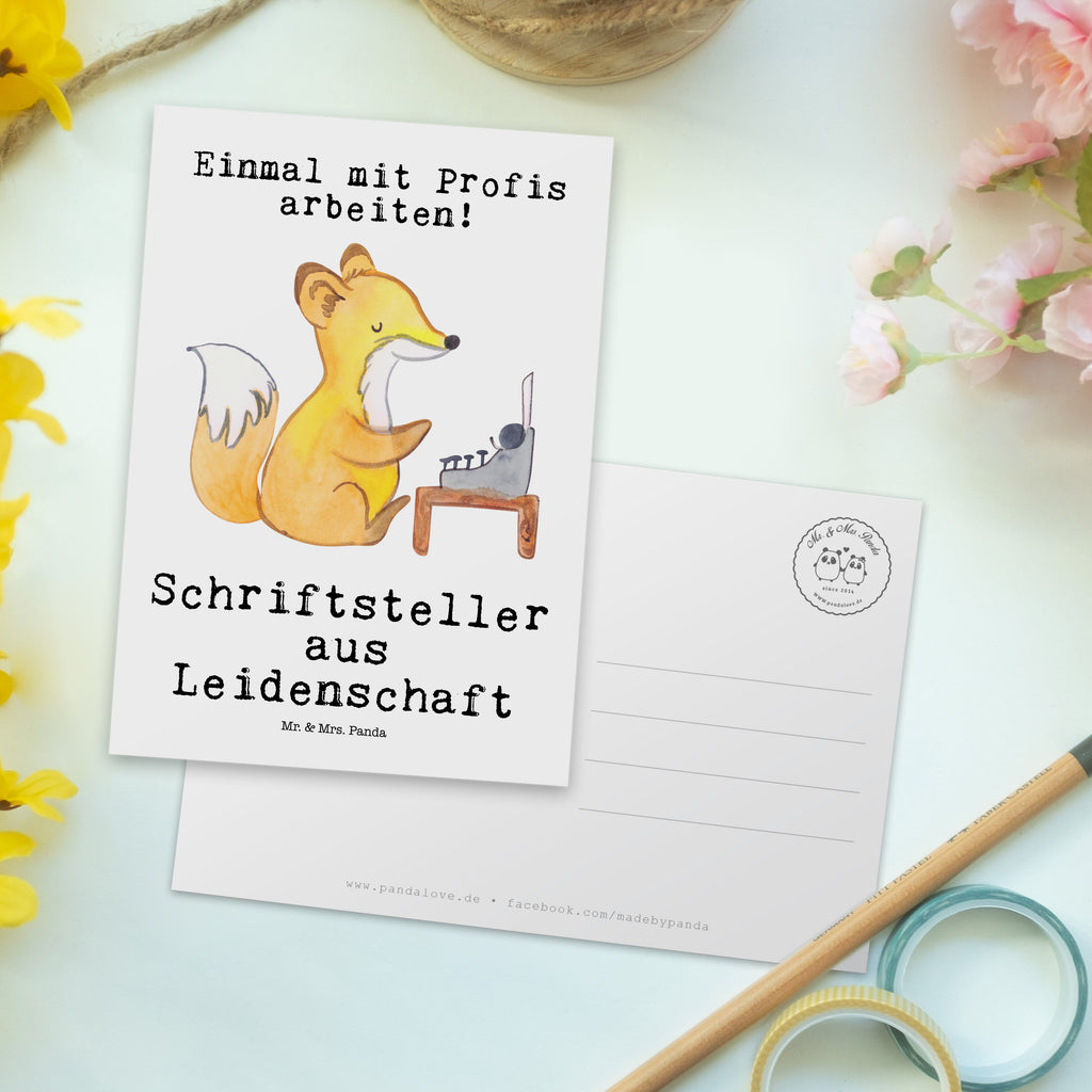 Postkarte Schriftsteller aus Leidenschaft Postkarte, Karte, Geschenkkarte, Grußkarte, Einladung, Ansichtskarte, Geburtstagskarte, Einladungskarte, Dankeskarte, Ansichtskarten, Einladung Geburtstag, Einladungskarten Geburtstag, Beruf, Ausbildung, Jubiläum, Abschied, Rente, Kollege, Kollegin, Geschenk, Schenken, Arbeitskollege, Mitarbeiter, Firma, Danke, Dankeschön, Autor, Buchveröffentlichung, Schriftsteller, Verlag, Geschichtenschreiber, Hobbyautor