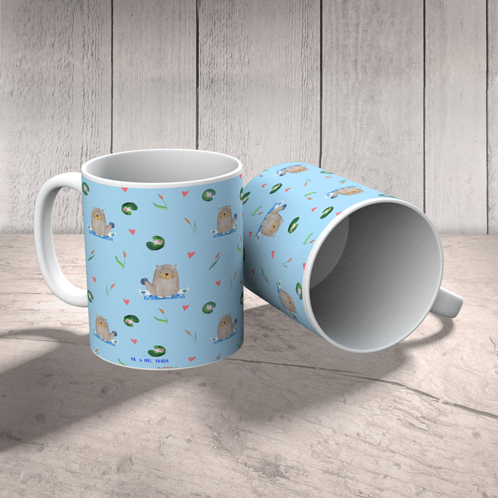 Tasse Otter Stein Muster Tasse, Kaffeetasse, Teetasse, Becher, Kaffeebecher, Teebecher, Keramiktasse, Porzellantasse, Büro Tasse, Geschenk Tasse, Tasse Sprüche, Tasse Motive, Kaffeetassen, Tasse bedrucken, Designer Tasse, Cappuccino Tassen, Schöne Teetassen, Otter, Fischotter, Seeotter, Otter Seeotter See Otter