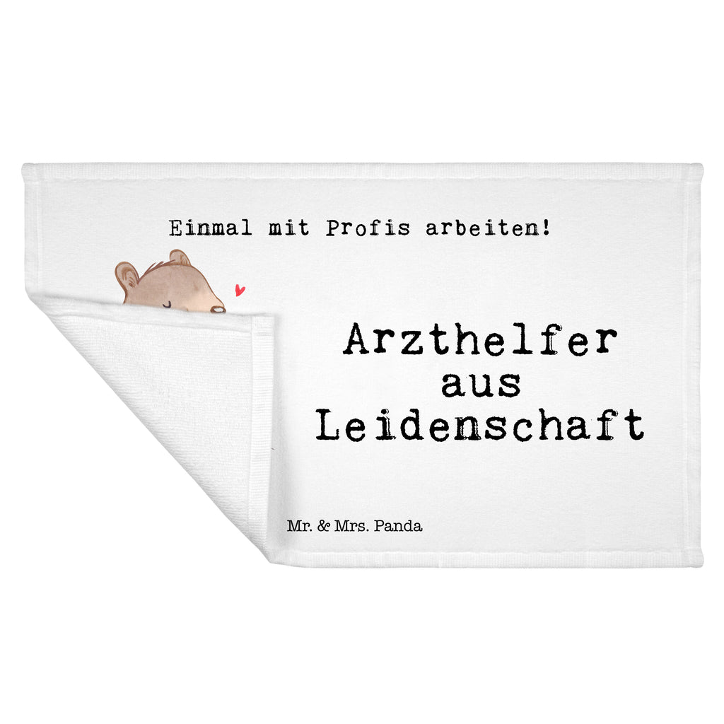 Handtuch Arzthelfer aus Leidenschaft Gästetuch, Reisehandtuch, Sport Handtuch, Frottier, Kinder Handtuch, Beruf, Ausbildung, Jubiläum, Abschied, Rente, Kollege, Kollegin, Geschenk, Schenken, Arbeitskollege, Mitarbeiter, Firma, Danke, Dankeschön, Arzthelfer, Medizinischer Fachangestellter