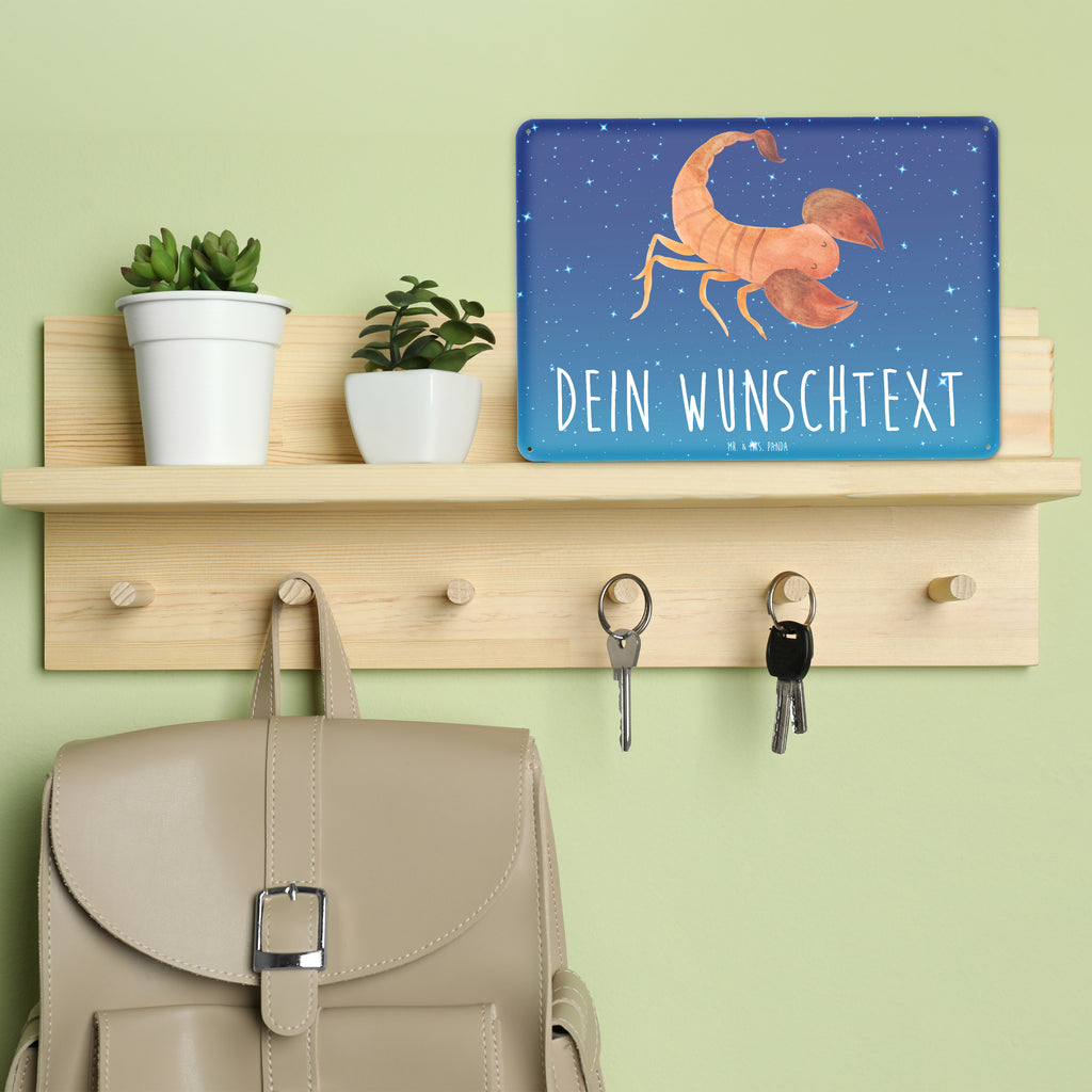 Personalisiertes Blechschild Sternzeichen Skorpion Blechschild, Metallschild, Geschenk Schild, Schild, Magnet-Metall-Schild, Deko Schild, Wandschild, Wand-Dekoration, Türschild, Tierkreiszeichen, Sternzeichen, Horoskop, Astrologie, Aszendent, Skorpione, Skorpion Geschenk, Skorpion Sternzeichen, Geschenk Oktober, Geschenk November, Geburtstag Oktober, Geburtstag November