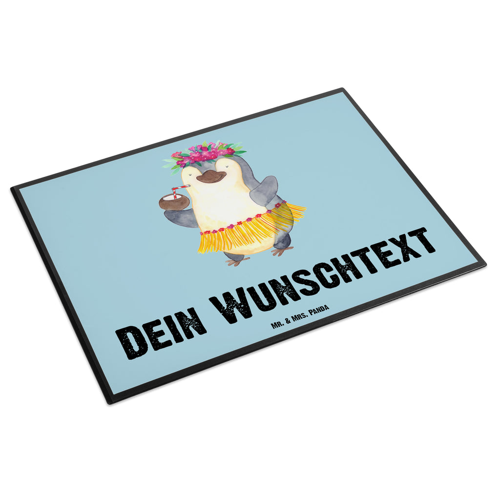 Personalisierte Schreibtischunterlage Pinguin Kokosnuss Personalisierte Schreibunterlage, Personalisierte Schreibtischauflage, Personalisierte Schreibtisch Unterlagen, Schreibunterlage mit Namen, Schreibtischauflage mit Namen, Schreibtisch Unterlagen mit Namen, Selbst gestalten, Namensaufdruck, Namenspersonalisierung, Pinguin, Aloha, Hawaii, Urlaub, Kokosnuss, Pinguine