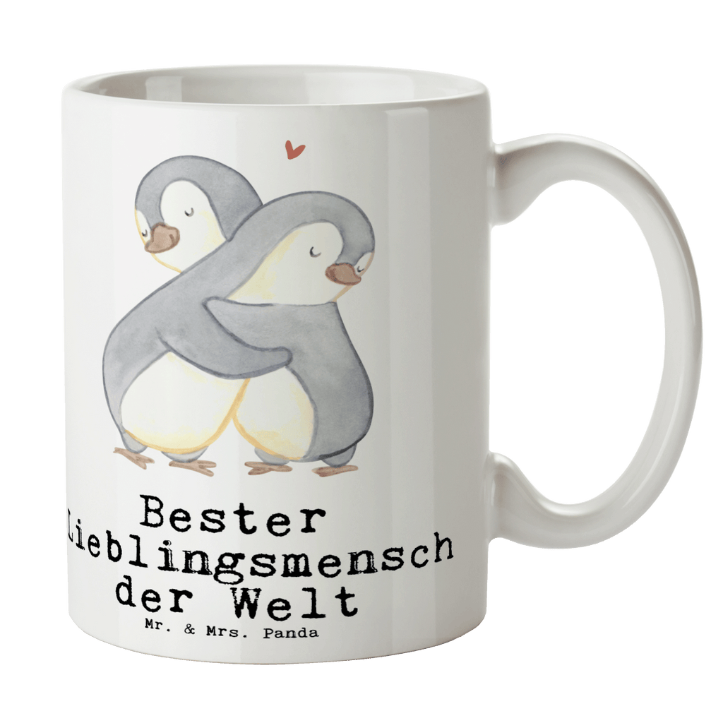 Tasse Pinguin Bester Lieblingsmensch der Welt Tasse, Kaffeetasse, Teetasse, Becher, Kaffeebecher, Teebecher, Keramiktasse, Porzellantasse, Büro Tasse, Geschenk Tasse, Tasse Sprüche, Tasse Motive, für, Dankeschön, Geschenk, Schenken, Geburtstag, Geburtstagsgeschenk, Geschenkidee, Danke, Bedanken, Mitbringsel, Freude machen, Geschenktipp, Lieblingsmensch, Lieblings Mensch, Liebling, Partner, Bae, beste Freundin, Freund, Liebe, Herz, Love, Mama, Papa, Familie