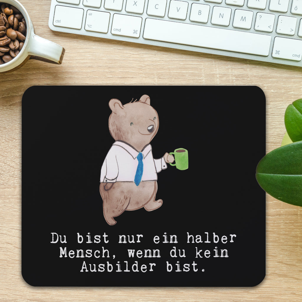 Mauspad Ausbilder mit Herz Mousepad, Computer zubehör, Büroausstattung, PC Zubehör, Arbeitszimmer, Mauspad, Einzigartiges Mauspad, Designer Mauspad, Mausunterlage, Mauspad Büro, Beruf, Ausbildung, Jubiläum, Abschied, Rente, Kollege, Kollegin, Geschenk, Schenken, Arbeitskollege, Mitarbeiter, Firma, Danke, Dankeschön, Ausbilder, Tutor, Ausbilderprüfung