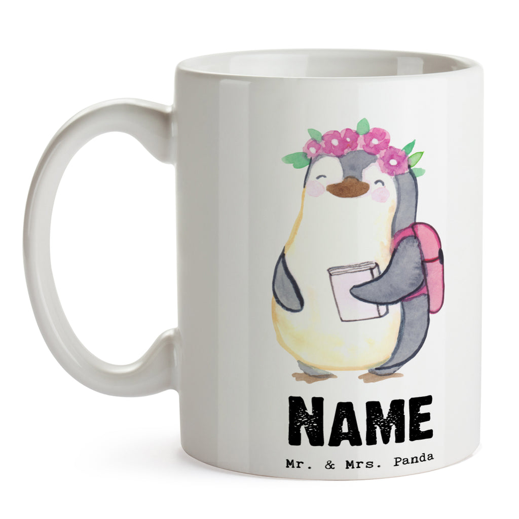 Personalisierte Tasse Pinguin Beste Studentin der Welt Personalisierte Tasse, Namenstasse, Wunschname, Personalisiert, Tasse, Namen, Drucken, Tasse mit Namen, für, Dankeschön, Geschenk, Schenken, Geburtstag, Geburtstagsgeschenk, Geschenkidee, Danke, Bedanken, Mitbringsel, Freude machen, Geschenktipp, Studentin, Studium, Tochter, Spaß, Musterschülerin, lustig, Studienabschluss, witzig, Universität, Abschluss, Alumni, Uni, Studenten, Hochschule