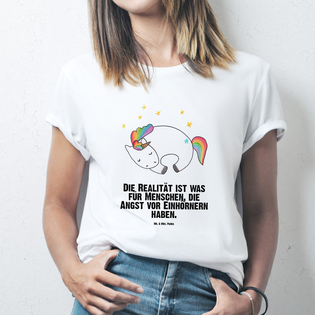 T-Shirt Standard Einhorn Nacht T-Shirt, Shirt, Tshirt, Lustiges T-Shirt, T-Shirt mit Spruch, Party, Junggesellenabschied, Jubiläum, Geburstag, Herrn, Damen, Männer, Frauen, Schlafshirt, Nachthemd, Sprüche, Einhorn, Einhörner, Einhorn Deko, Pegasus, Unicorn, Träume, Traum, unicorn, Realität, Menschen, Geschenk, Ruhe, Freundin