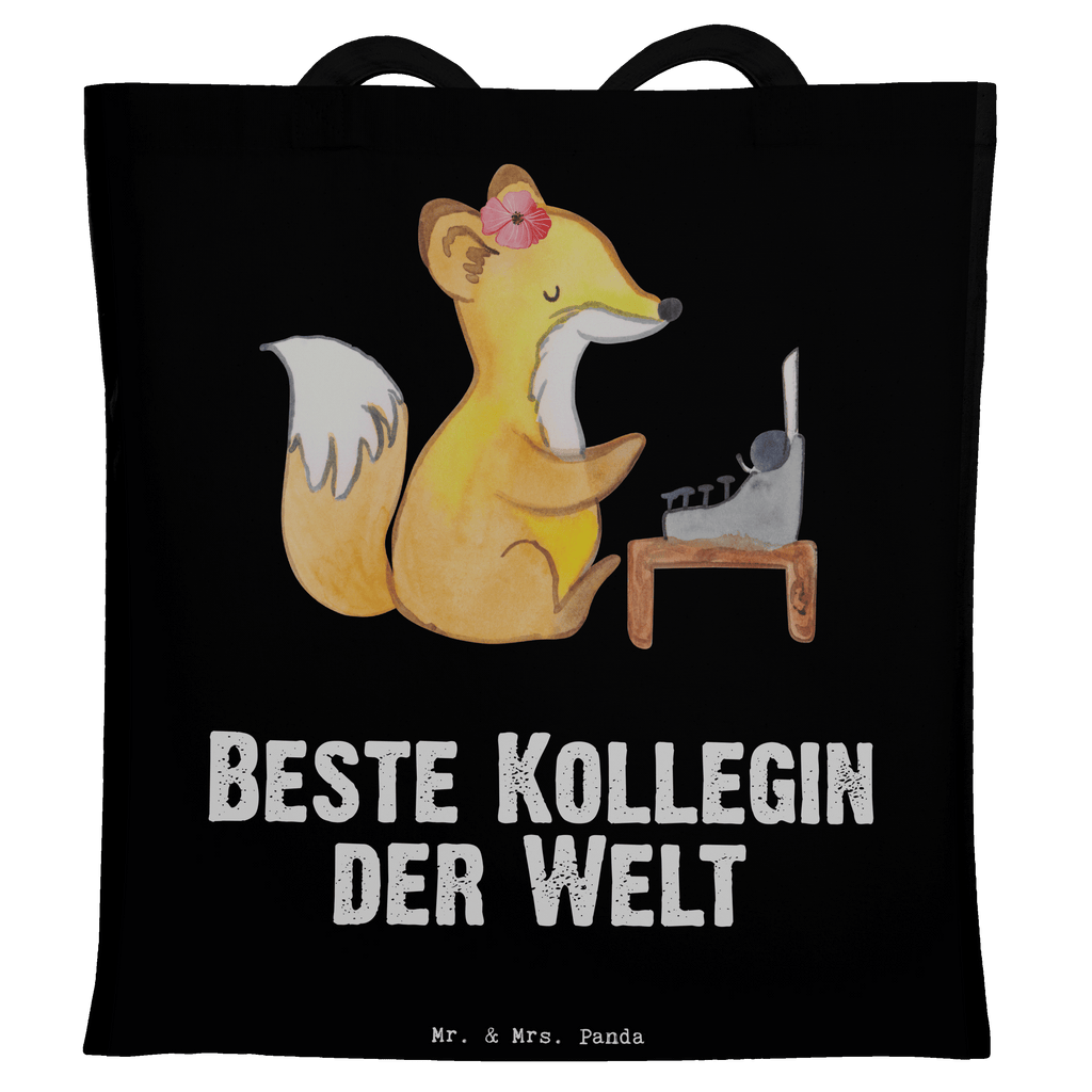 Tragetasche Fuchs Beste Kollegin der Welt Beuteltasche, Beutel, Einkaufstasche, Jutebeutel, Stoffbeutel, Tasche, Shopper, Umhängetasche, Strandtasche, Schultertasche, Stofftasche, Tragetasche, Badetasche, Jutetasche, Einkaufstüte, Laptoptasche, für, Dankeschön, Geschenk, Schenken, Geburtstag, Geburtstagsgeschenk, Geschenkidee, Danke, Bedanken, Mitbringsel, Freude machen, Geschenktipp, Arbeitskollegin, Kollegin, Freundin, Büro, Abschiedsgeschenk, Ruhestand, Arbeit, Mitarbeiterin, Berufsgenossin, Beruf