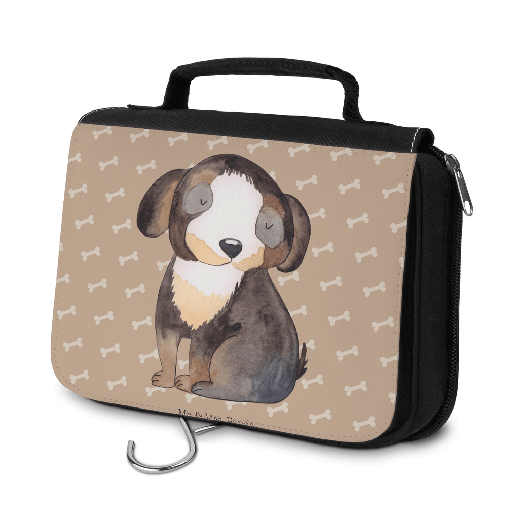 Kulturbeutel Hund entspannt Kulturbeutel, Zum Aufhängen, Waschtasche, Kosmetiktasche, Damen, Herren, Aufbewahrungstasche, Schminktasche, Kosmetikbeutel, Organizer, Kulturtasche, Schminkutensil, Hund, Hundemotiv, Haustier, Hunderasse, Tierliebhaber, Hundebesitzer, Sprüche, schwarzer Hund, Hundeliebe, Liebe, Hundeglück