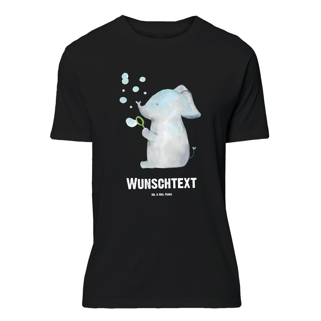 Personalisiertes T-Shirt Elefant Seifenblasen T-Shirt Personalisiert, T-Shirt mit Namen, T-Shirt mit Aufruck, Männer, Frauen, Wunschtext, Bedrucken, Tiermotive, Gute Laune, lustige Sprüche, Tiere, Elefant, Elefanten, Dickhäuter, Rüsseltier, Seifenblasen, Liebe, Heimat, Gefühl. Daheim, Liebesbeweis, Liebesspruch