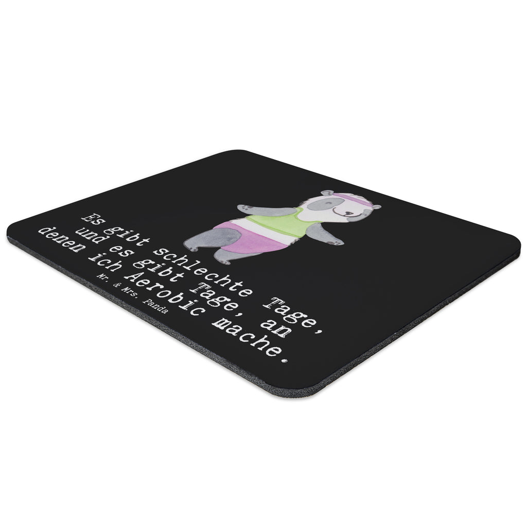 Mauspad Panda Aerobic Tage Mousepad, Computer zubehör, Büroausstattung, PC Zubehör, Arbeitszimmer, Mauspad, Einzigartiges Mauspad, Designer Mauspad, Mausunterlage, Mauspad Büro, Geschenk, Sport, Sportart, Hobby, Schenken, Danke, Dankeschön, Auszeichnung, Gewinn, Sportler, Aerobic, Aerobic Fitness, Fitnessstudio