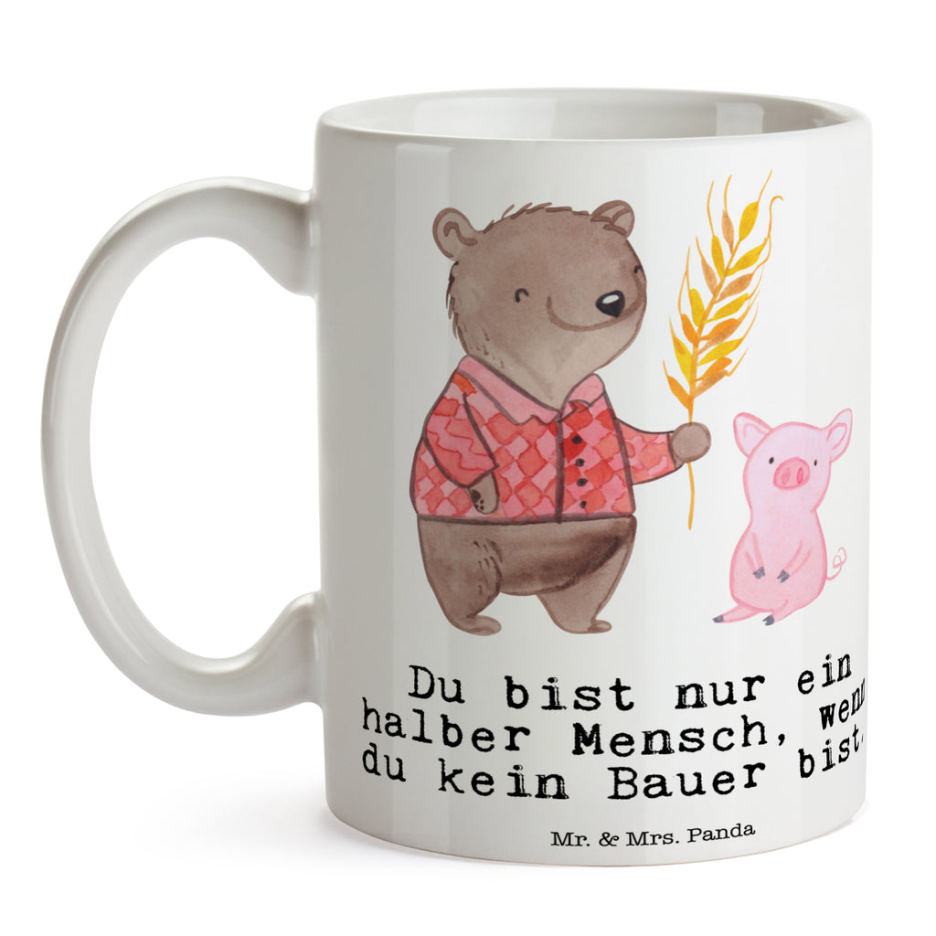 Tasse Bauer mit Herz Tasse, Kaffeetasse, Teetasse, Becher, Kaffeebecher, Teebecher, Keramiktasse, Porzellantasse, Büro Tasse, Geschenk Tasse, Tasse Sprüche, Tasse Motive, Kaffeetassen, Tasse bedrucken, Designer Tasse, Cappuccino Tassen, Schöne Teetassen, Beruf, Ausbildung, Jubiläum, Abschied, Rente, Kollege, Kollegin, Geschenk, Schenken, Arbeitskollege, Mitarbeiter, Firma, Danke, Dankeschön, Landwirt; Bauer, Tierwirt, Agronom, Farmer, Bauernhof