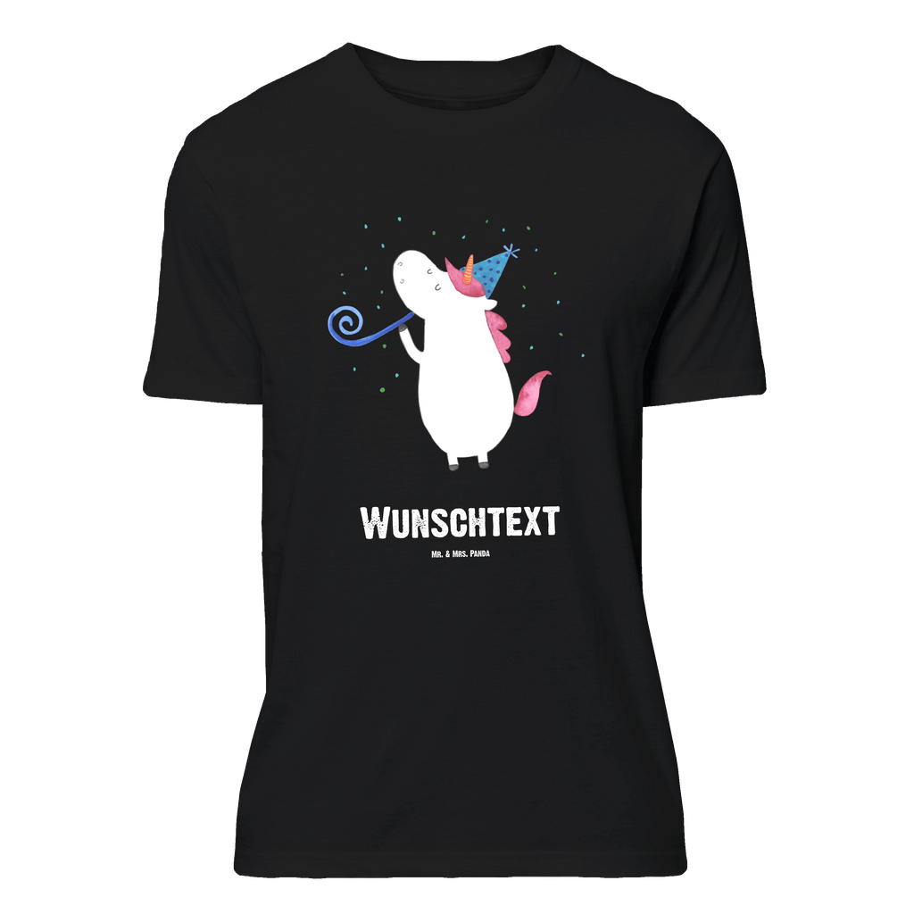 Personalisiertes T-Shirt Einhorn Party T-Shirt Personalisiert, T-Shirt mit Namen, T-Shirt mit Aufruck, Männer, Frauen, Wunschtext, Bedrucken, Einhorn, Einhörner, Einhorn Deko, Pegasus, Unicorn, Glitzer, Konfetti, Party, Geburtstag, Feier, Fest, Alkohol, Disco, Club