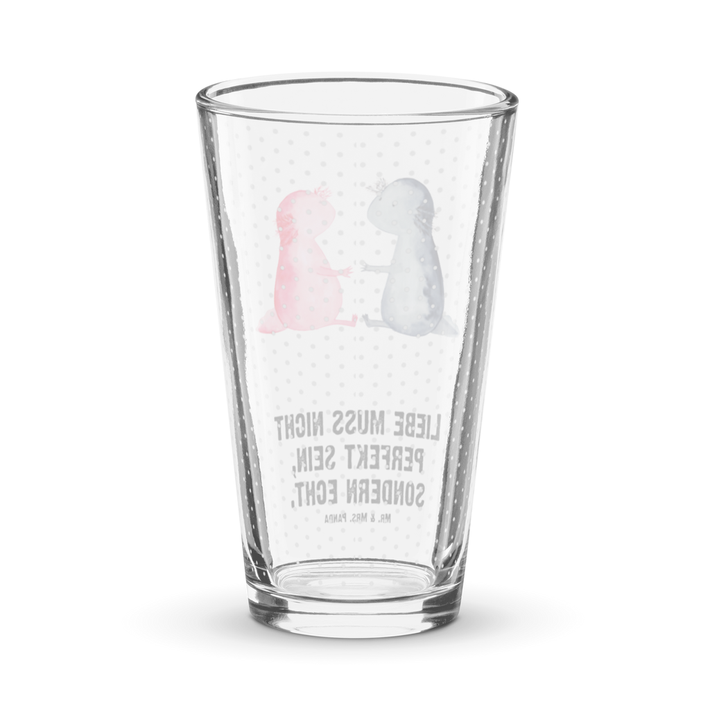 Premium Trinkglas Axolotl Liebe Trinkglas, Glas, Pint Glas, Bierglas, Cocktail Glas, Wasserglas, Axolotl, Molch, Axolot, Schwanzlurch, Lurch, Lurche, Liebe, große Liebe, Liebesbeweis, Freund, Verlobter, Ehemann, Jahrestag, Valentinstag