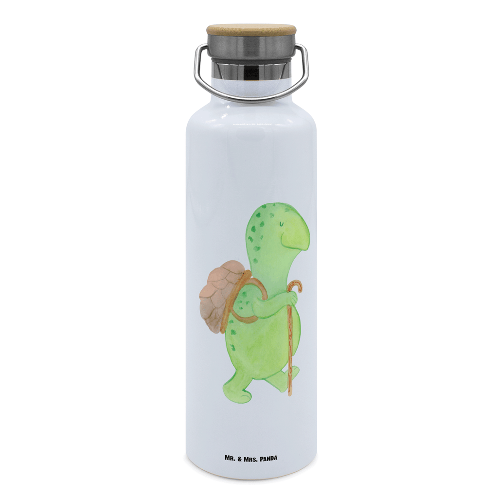 Trinkflasche Schildkröte Wanderer Thermosflasche, Isolierflasche, Edelstahl, Trinkflasche, isoliert, Wamrhaltefunktion, Sportflasche, Flasche zum Sport, Sportlerflasche, Schildkröte, Schildkröten, Motivation, Motivationsspruch, Motivationssprüche, Neuanfang