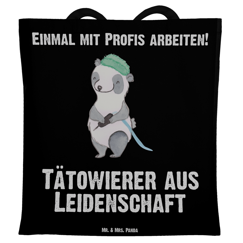 Tragetasche Tätowierer aus Leidenschaft Beuteltasche, Beutel, Einkaufstasche, Jutebeutel, Stoffbeutel, Tasche, Shopper, Umhängetasche, Strandtasche, Schultertasche, Stofftasche, Tragetasche, Badetasche, Jutetasche, Einkaufstüte, Laptoptasche, Beruf, Ausbildung, Jubiläum, Abschied, Rente, Kollege, Kollegin, Geschenk, Schenken, Arbeitskollege, Mitarbeiter, Firma, Danke, Dankeschön