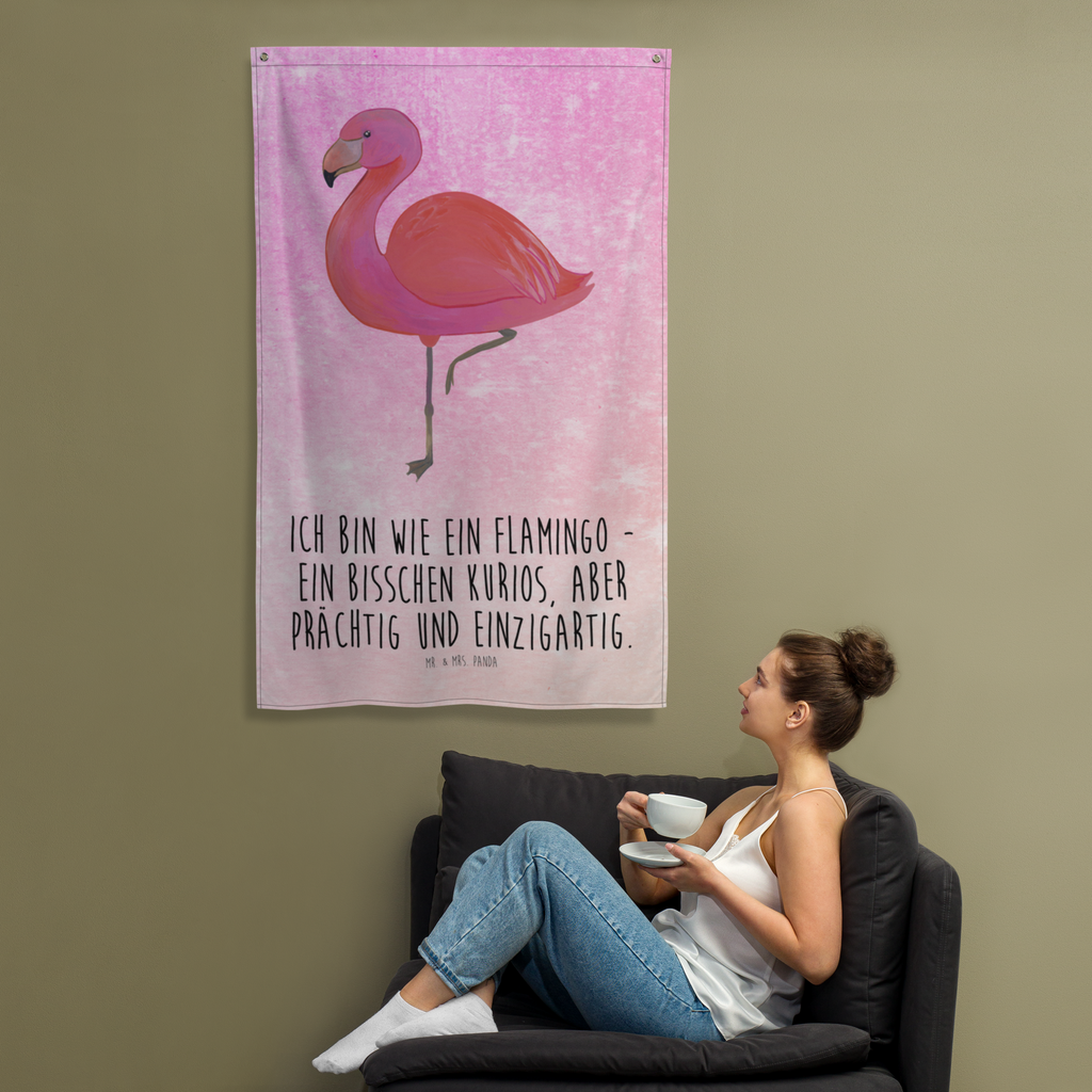 Wandteppich Flamingo classic Wandbehang, Dekoration, Boho, Wandteppich, Wandtuch, Wanddeko, Tapisserie, Tapestry, Wandbild, Textil-Kunst, Schmuck-Wandbehang, Wand Deko, Kinderzimmer, Kinderzimmer Wand, Kinderzimmer Deko, Kinderzimmer Wanddeko, Flamingo, Einzigartig, Selbstliebe, Stolz, ich, für mich, Spruch, Freundin, Freundinnen, Außenseiter, Sohn, Tochter, Geschwister