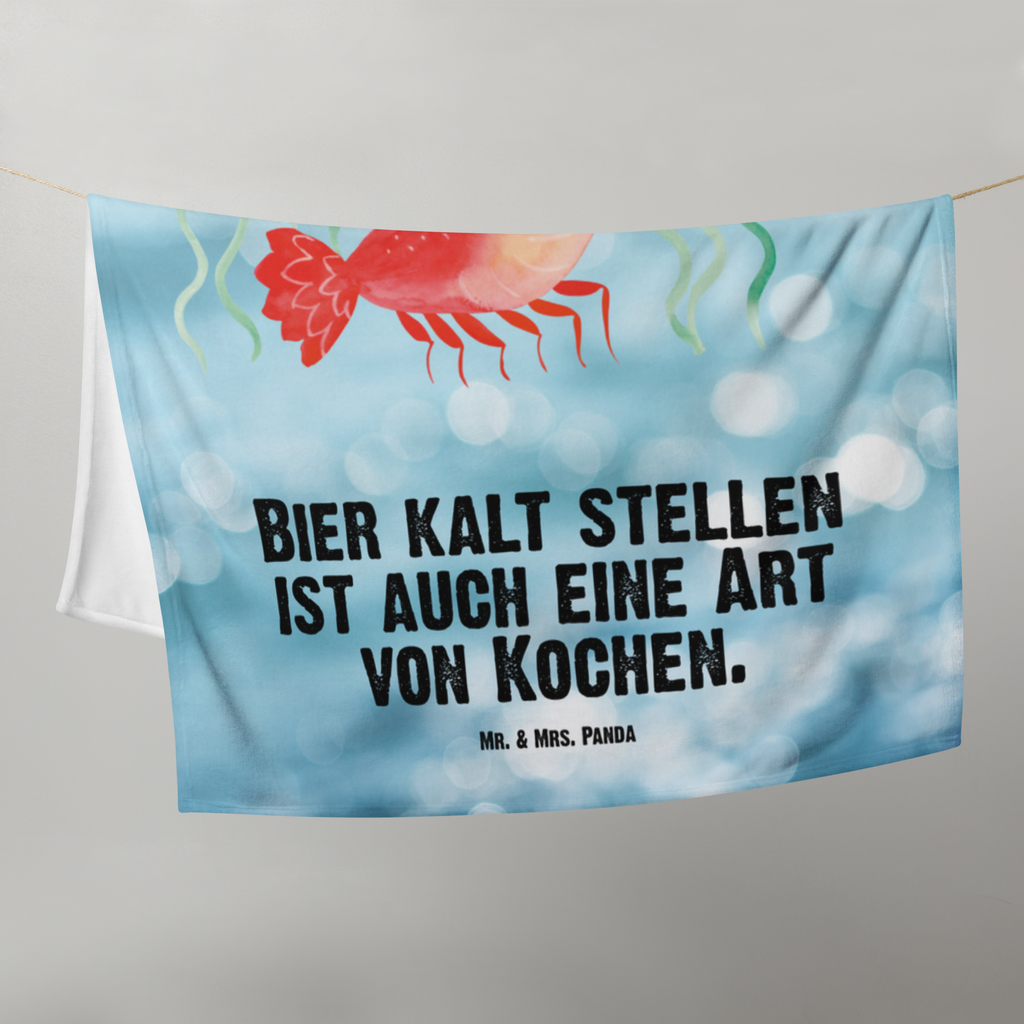 Babydecke Hummer Weizen Babydecke, Babygeschenk, Geschenk Geburt, Babyecke Kuscheldecke, Krabbeldecke, Meerestiere, Meer, Urlaub, Garnele, Garnelen, Bier, Kochen, Männerhaushalt, Junggeselle, Junggesellin, Bierliebhaber, Kneipe, Gasthaus, Wirtschaft