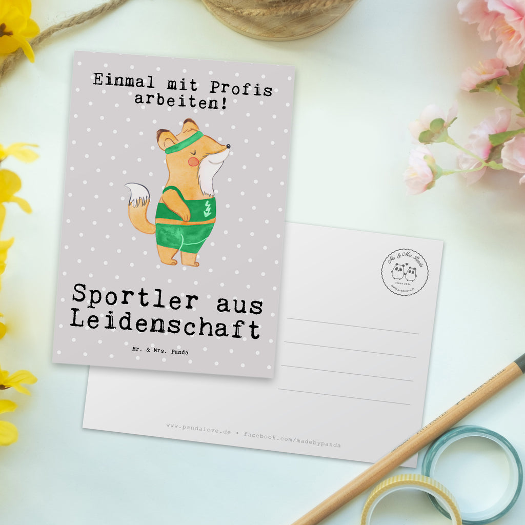 Postkarte Sportler aus Leidenschaft Postkarte, Karte, Geschenkkarte, Grußkarte, Einladung, Ansichtskarte, Geburtstagskarte, Einladungskarte, Dankeskarte, Ansichtskarten, Einladung Geburtstag, Einladungskarten Geburtstag, Beruf, Ausbildung, Jubiläum, Abschied, Rente, Kollege, Kollegin, Geschenk, Schenken, Arbeitskollege, Mitarbeiter, Firma, Danke, Dankeschön