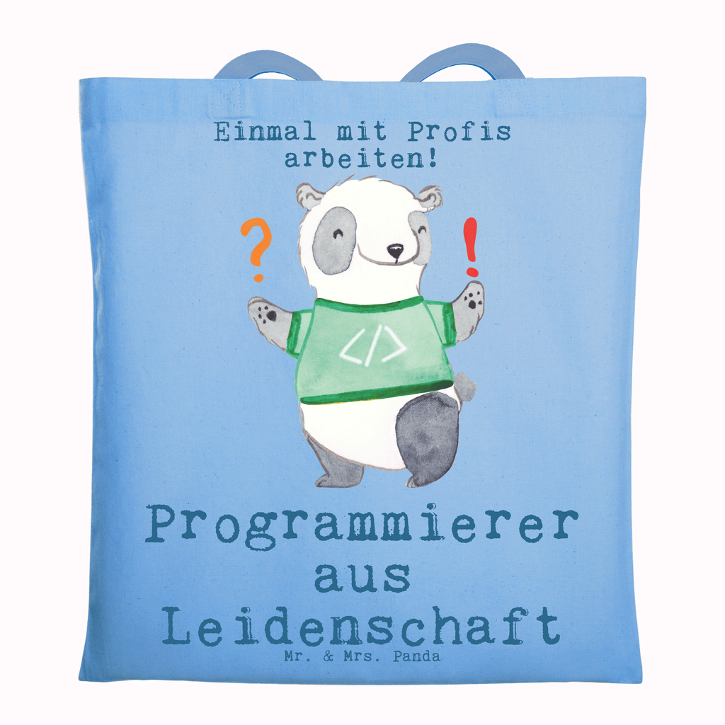 Tragetasche Programmierer aus Leidenschaft Beuteltasche, Beutel, Einkaufstasche, Jutebeutel, Stoffbeutel, Tasche, Shopper, Umhängetasche, Strandtasche, Schultertasche, Stofftasche, Tragetasche, Badetasche, Jutetasche, Einkaufstüte, Laptoptasche, Beruf, Ausbildung, Jubiläum, Abschied, Rente, Kollege, Kollegin, Geschenk, Schenken, Arbeitskollege, Mitarbeiter, Firma, Danke, Dankeschön, Programmierer, Softwareingenieur, Softwarentwickler, Computerfreak, Datenverarbeiter, Computerfachmann, IT-Spezialist, Nerd