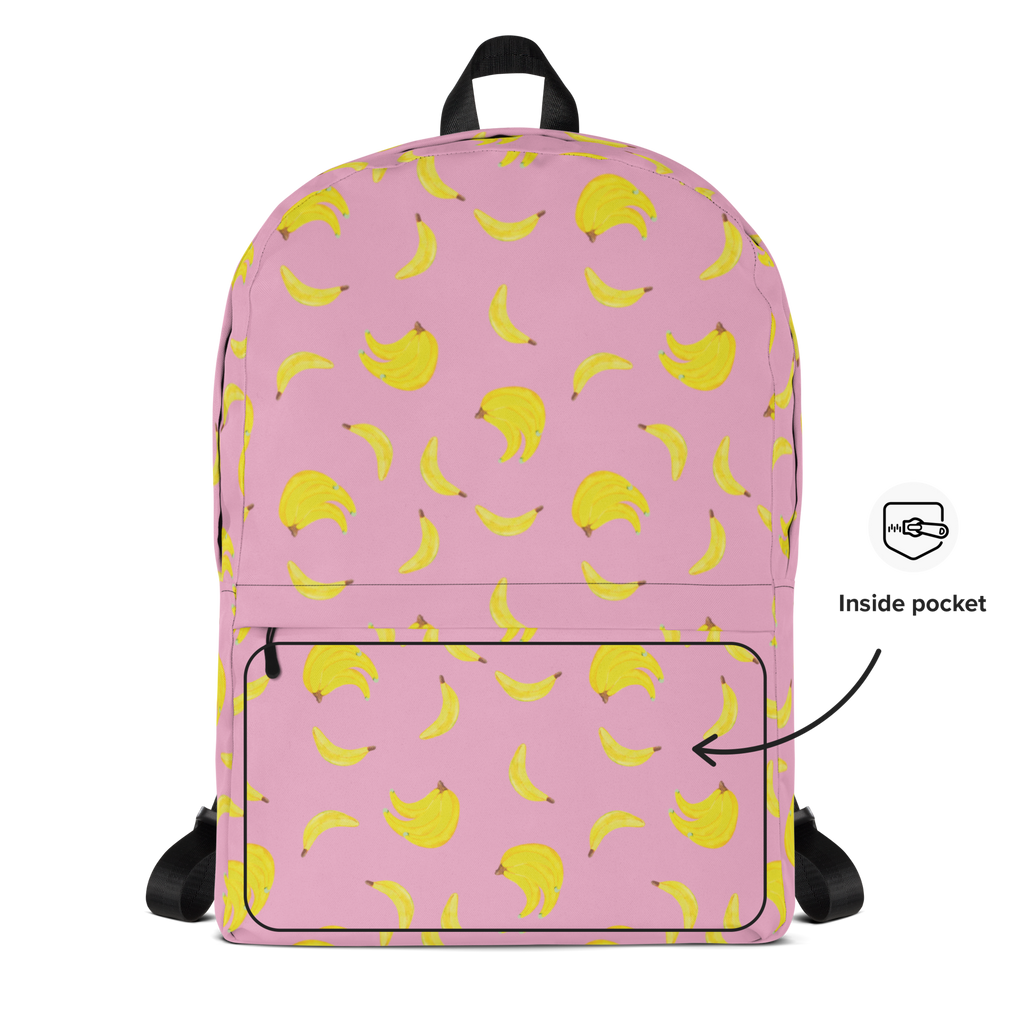 Rucksack Bananen Staude Muster Rucksack, Laptoprucksack, Notebookrucksack, Schulrucksack für Laptop, Arbeitsrucksack für Laptop, Reiserucksack für Laptop, Rucksack für Alltag, Rucksack für Schule, Rucksack für Uni, Rucksack für Notebook, Rucksack für Computer, wetterfester Rucksack, regenfester Rucksack, strapazierfähiger Rucksack, Bananen Muster