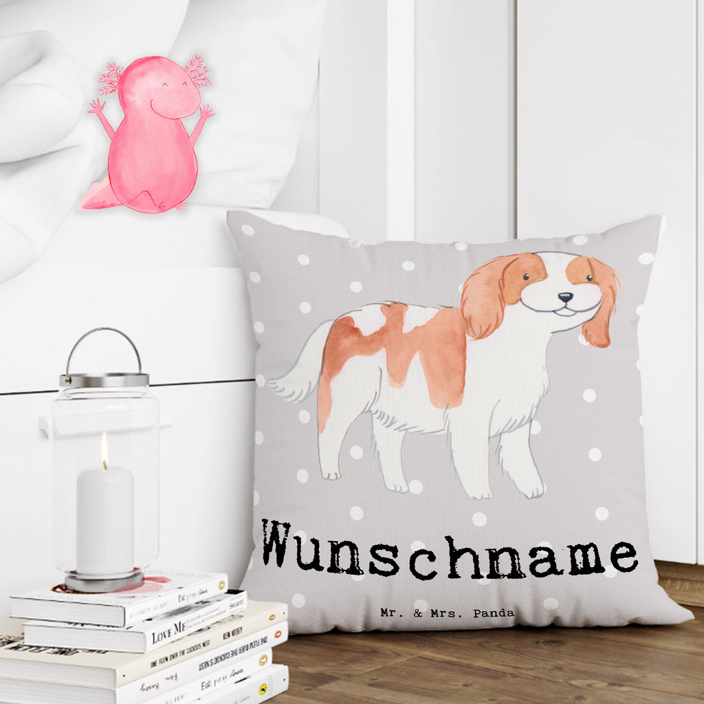 Personalisiertes Kissen Cavalier King Charles Spaniel Lebensretter Kissen, personalisiert, Name, Wunschname, bedrucken, Kopfkissen, Hund, Hunderasse, Rassehund, Hundebesitzer, Geschenk, Tierfreund, Schenken, Welpe, Cavalier King Charles Spaniel