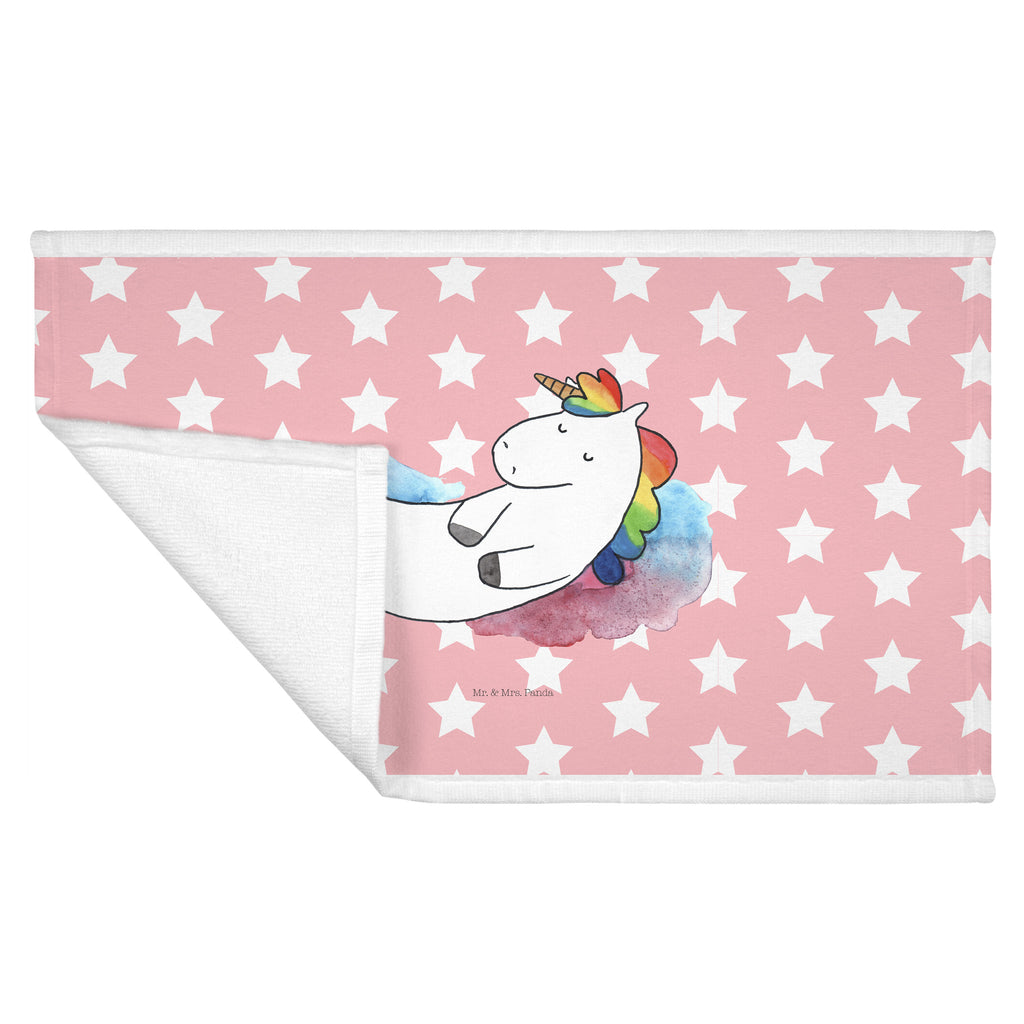 Handtuch Einhorn Wolke 7 Handtuch, Badehandtuch, Badezimmer, Handtücher, groß, Kinder, Baby, Einhorn, Einhörner, Einhorn Deko, Pegasus, Unicorn, verliebt, Menschen, witzig, lustig, Geschenk, Glaube, Realität, Lächeln