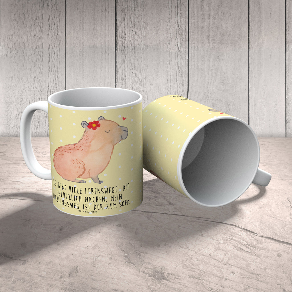 Tasse Capybara Blume Tasse, Kaffeetasse, Teetasse, Becher, Kaffeebecher, Teebecher, Keramiktasse, Porzellantasse, Büro Tasse, Geschenk Tasse, Tasse Sprüche, Tasse Motive, Kaffeetassen, Tasse bedrucken, Designer Tasse, Cappuccino Tassen, Schöne Teetassen, Tiermotive, Gute Laune, lustige Sprüche, Tiere, Capybara