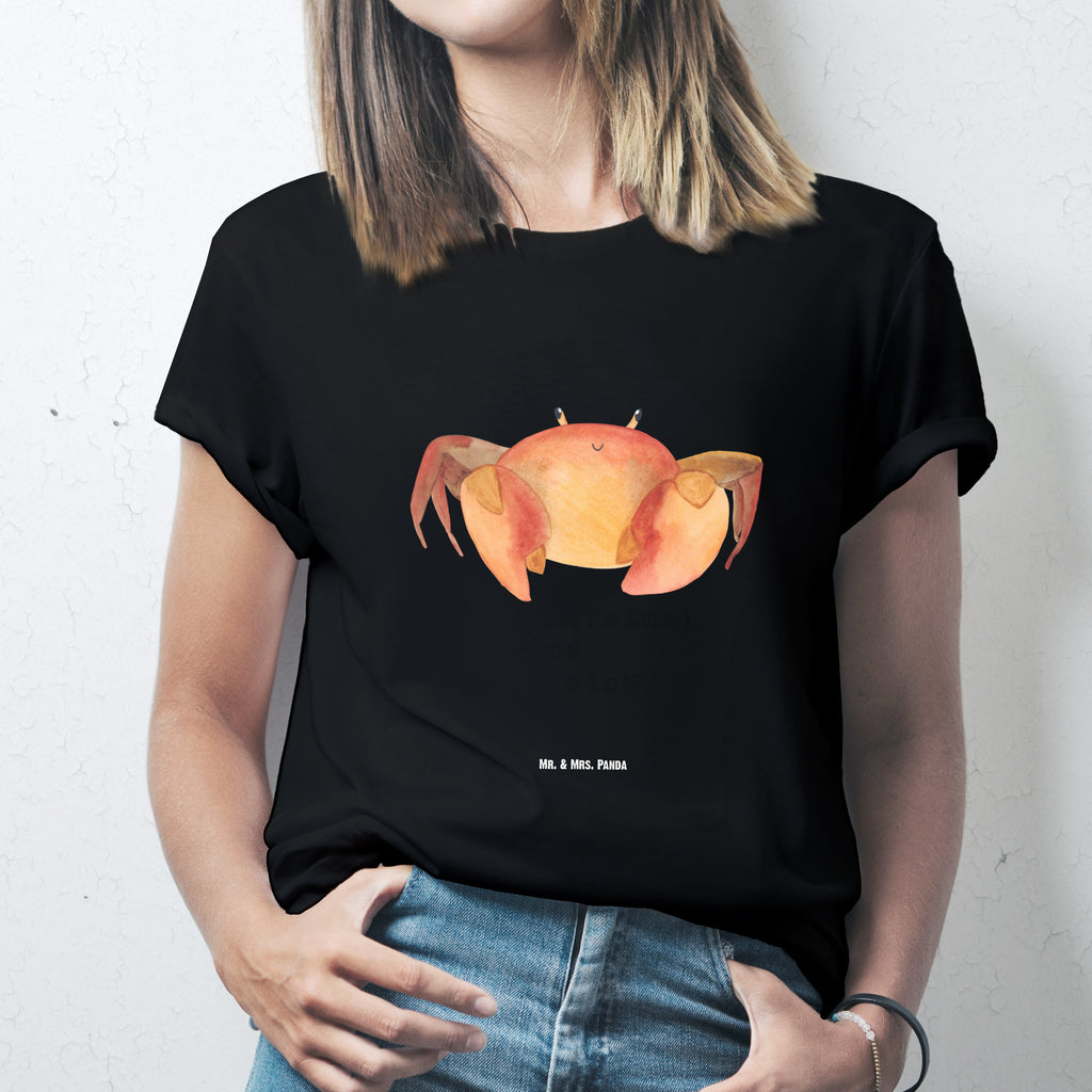 T-Shirt Standard Sternzeichen Krebs T-Shirt, Shirt, Tshirt, Lustiges T-Shirt, T-Shirt mit Spruch, Party, Junggesellenabschied, Jubiläum, Geburstag, Herrn, Damen, Männer, Frauen, Schlafshirt, Nachthemd, Sprüche, Tierkreiszeichen, Sternzeichen, Horoskop, Astrologie, Aszendent, Krebse, Krebs Geschenk, Krebs Sternzeichen, Geschenk Juni, Geschenk Juli, Geburtstag Juni, Geburtstag Juli, Krabbe, Meerestier, Geschenk Meer