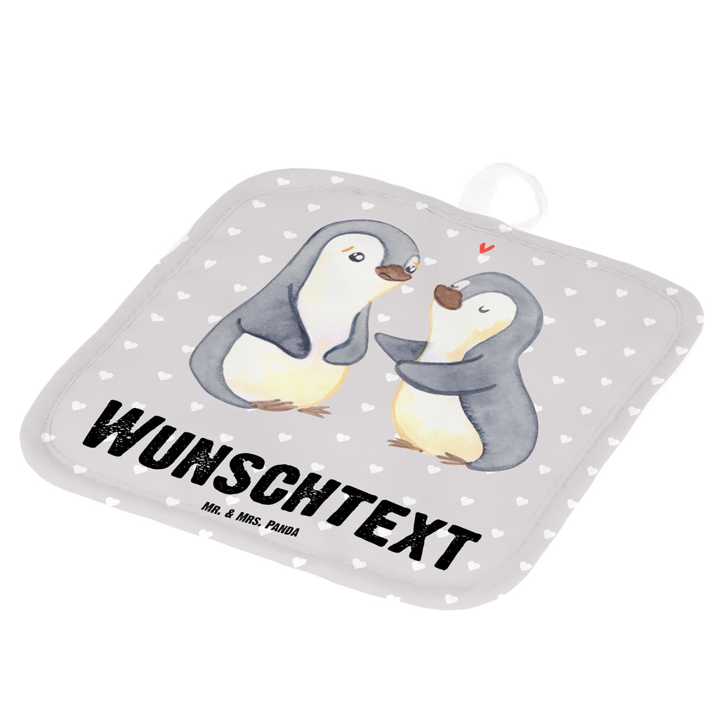 Personalisierte Topflappen Pinguine trösten Topflappen personalisiert, Personalisierte Topfuntersetzer, Personalisierter Ofenhandschuh, Topflappen Set personalisiert, Topflappen mit Namen, Namensaufdruck, Liebe, Partner, Freund, Freundin, Ehemann, Ehefrau, Heiraten, Verlobung, Heiratsantrag, Liebesgeschenk, Jahrestag, Hocheitstag, Valentinstag, Geschenk für Frauen, Hochzeitstag, Mitbringsel, Geschenk für Freundin, Geschenk für Partner, Liebesbeweis, für Männer, für Ehemann