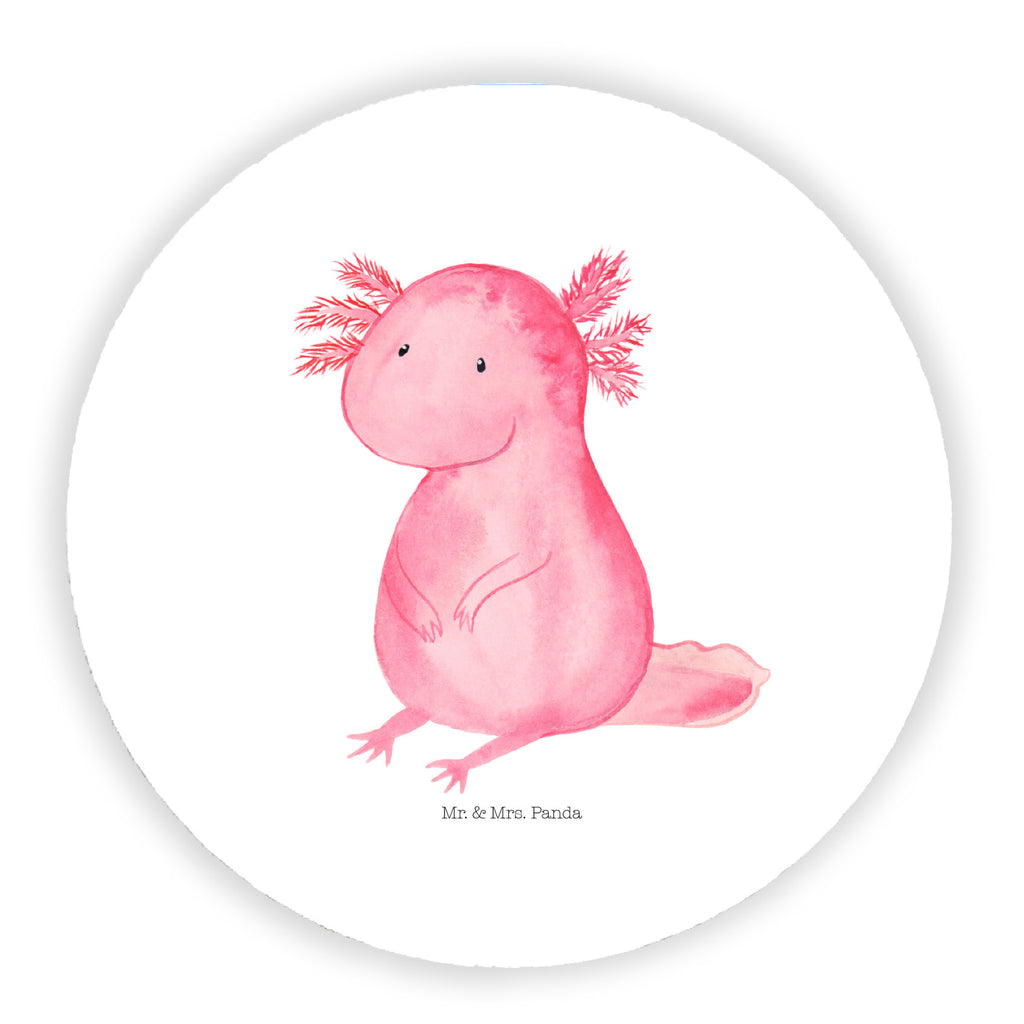 Rund Magnet Axolotl Kühlschrankmagnet, Pinnwandmagnet, Souvenir Magnet, Motivmagnete, Dekomagnet, Whiteboard Magnet, Notiz Magnet, Kühlschrank Dekoration, Axolotl, Molch, Axolot, vergnügt, fröhlich, zufrieden, Lebensstil, Weisheit, Lebensweisheit, Liebe, Freundin