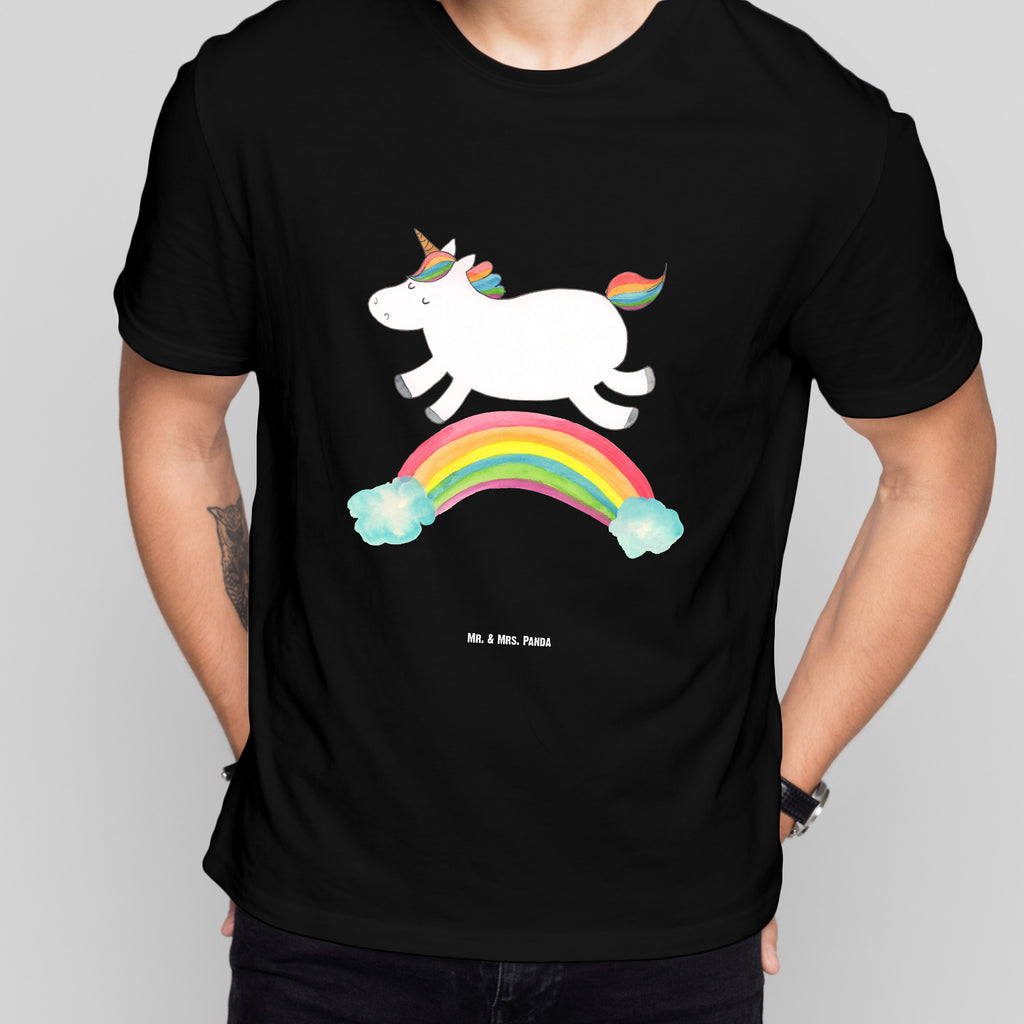 T-Shirt Standard Einhorn Regenbogen T-Shirt, Shirt, Tshirt, Lustiges T-Shirt, T-Shirt mit Spruch, Party, Junggesellenabschied, Jubiläum, Geburstag, Herrn, Damen, Männer, Frauen, Schlafshirt, Nachthemd, Sprüche, Einhorn, Einhörner, Einhorn Deko, Pegasus, Unicorn, Regenbogen, Glitzer, Einhornpower, Erwachsenwerden, Einhornautobahn