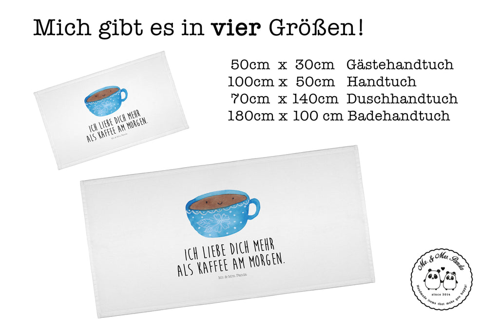 Handtuch Kaffee Tasse Handtuch, Badehandtuch, Badezimmer, Handtücher, groß, Kinder, Baby, Tiermotive, Gute Laune, lustige Sprüche, Tiere, Kaffee, Tasse, Liebe, Geschmack, Genuss, Glücklich