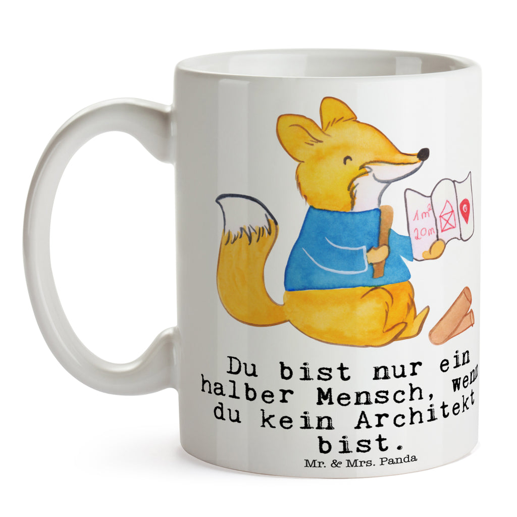 Tasse Architekt mit Herz Tasse, Kaffeetasse, Teetasse, Becher, Kaffeebecher, Teebecher, Keramiktasse, Porzellantasse, Büro Tasse, Geschenk Tasse, Tasse Sprüche, Tasse Motive, Kaffeetassen, Tasse bedrucken, Designer Tasse, Cappuccino Tassen, Schöne Teetassen, Beruf, Ausbildung, Jubiläum, Abschied, Rente, Kollege, Kollegin, Geschenk, Schenken, Arbeitskollege, Mitarbeiter, Firma, Danke, Dankeschön, Architekt, Innenarchitekt, Architekturbüro, Bauarbeiter