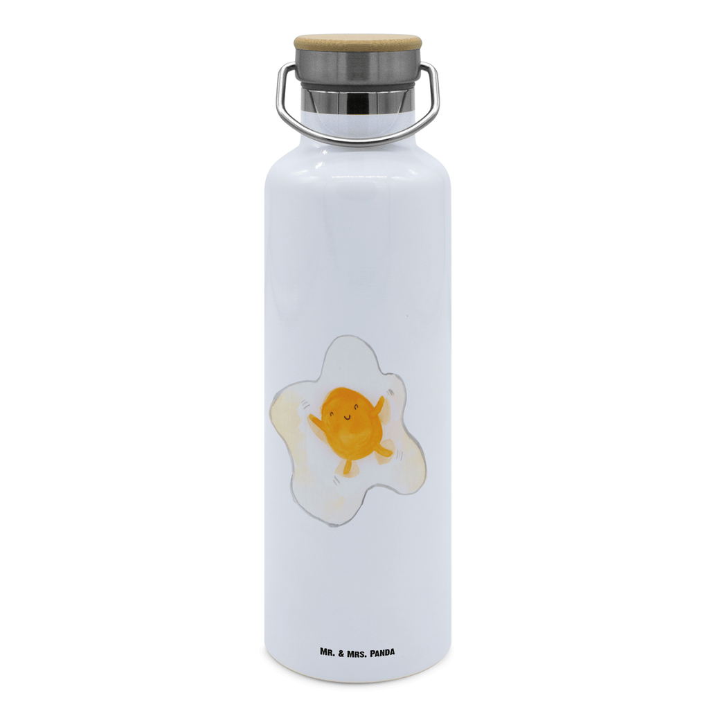 Trinkflasche Spiegelei Ei Thermosflasche, Isolierflasche, Edelstahl, Trinkflasche, isoliert, Wamrhaltefunktion, Sportflasche, Flasche zum Sport, Sportlerflasche, Tiermotive, Gute Laune, lustige Sprüche, Tiere, Ei, Spiegelei, Schön, Tag, Glücklich, Liebe