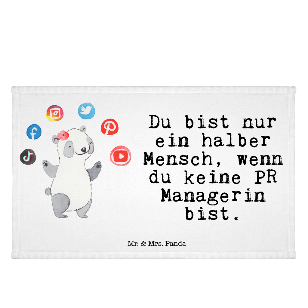 Handtuch PR Managerin mit Herz Gästetuch, Reisehandtuch, Sport Handtuch, Frottier, Kinder Handtuch, Beruf, Ausbildung, Jubiläum, Abschied, Rente, Kollege, Kollegin, Geschenk, Schenken, Arbeitskollege, Mitarbeiter, Firma, Danke, Dankeschön, Paketzustellerin, Paketbotin, Zustellservice Pakete