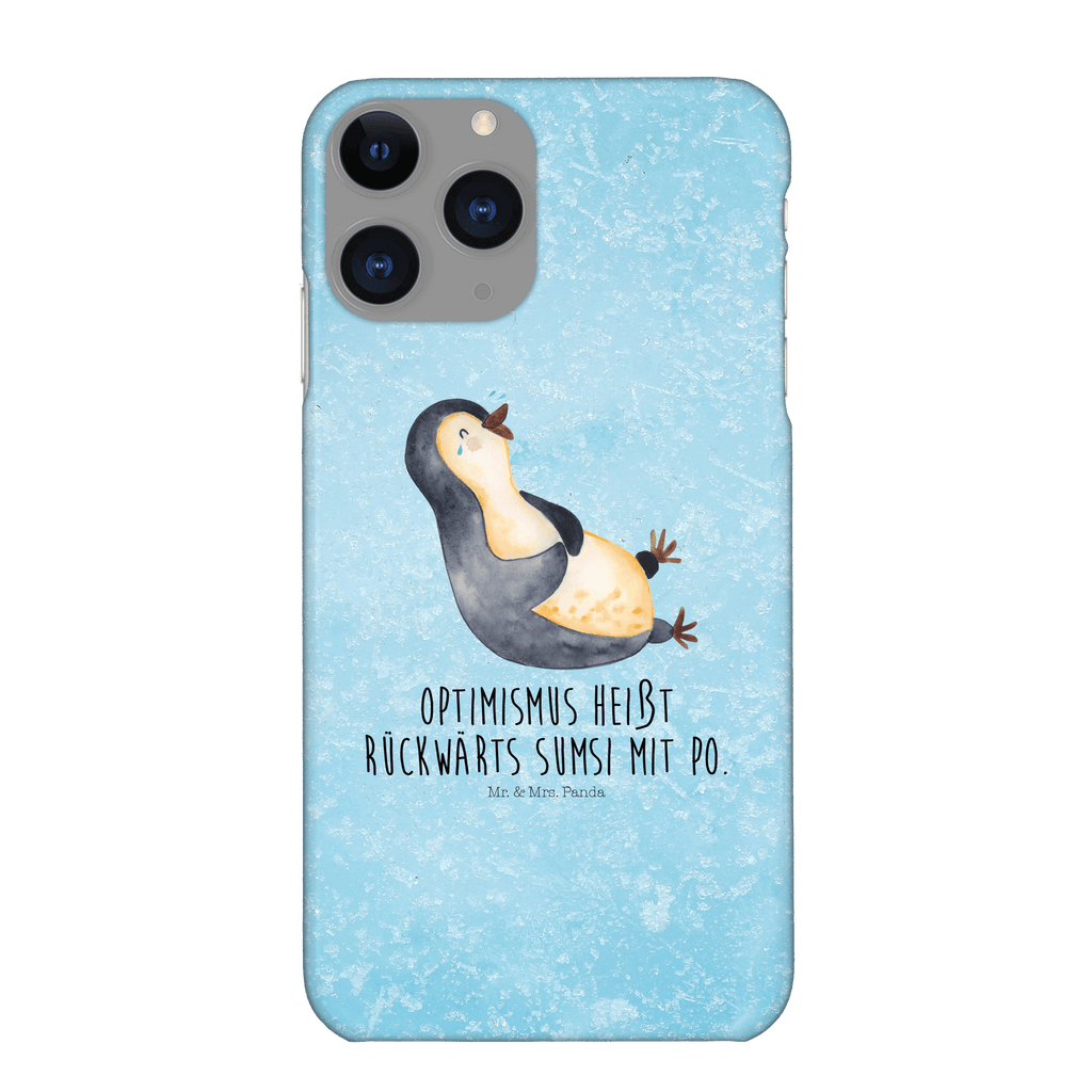 Handyhülle Pinguin Lachen Handyhülle, Handycover, Cover, Handy, Hülle, Iphone 10, Iphone X, Pinguin, Pinguine, lustiger Spruch, Optimismus, Fröhlich, Lachen, Humor, Fröhlichkeit