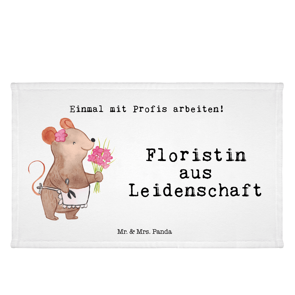 Handtuch Floristin aus Leidenschaft Gästetuch, Reisehandtuch, Sport Handtuch, Frottier, Kinder Handtuch, Beruf, Ausbildung, Jubiläum, Abschied, Rente, Kollege, Kollegin, Geschenk, Schenken, Arbeitskollege, Mitarbeiter, Firma, Danke, Dankeschön, Blumenhändlerin, Floristin, Blumenlanden, Blumenprofi