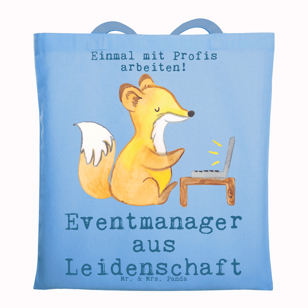 Tragetasche Eventmanager aus Leidenschaft Beuteltasche, Beutel, Einkaufstasche, Jutebeutel, Stoffbeutel, Tasche, Shopper, Umhängetasche, Strandtasche, Schultertasche, Stofftasche, Tragetasche, Badetasche, Jutetasche, Einkaufstüte, Laptoptasche, Beruf, Ausbildung, Jubiläum, Abschied, Rente, Kollege, Kollegin, Geschenk, Schenken, Arbeitskollege, Mitarbeiter, Firma, Danke, Dankeschön, Eventmanager, Veranstalter, Promoter