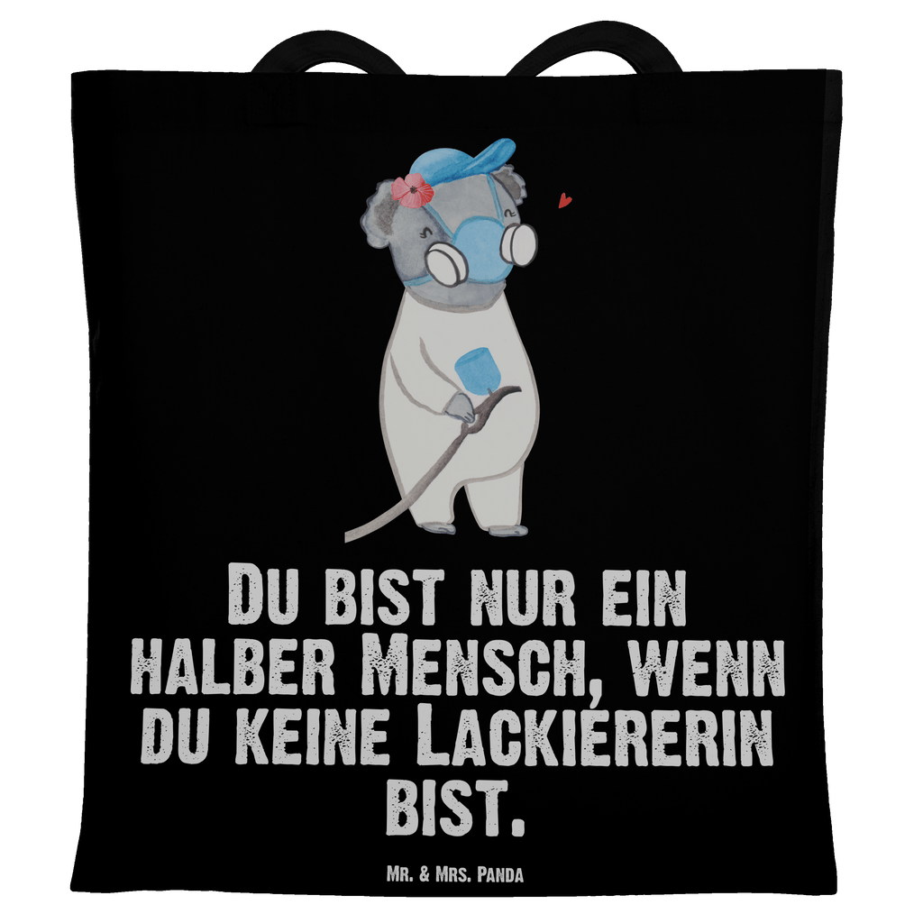 Tragetasche Lackiererin mit Herz Beuteltasche, Beutel, Einkaufstasche, Jutebeutel, Stoffbeutel, Tasche, Shopper, Umhängetasche, Strandtasche, Schultertasche, Stofftasche, Tragetasche, Badetasche, Jutetasche, Einkaufstüte, Laptoptasche, Beruf, Ausbildung, Jubiläum, Abschied, Rente, Kollege, Kollegin, Geschenk, Schenken, Arbeitskollege, Mitarbeiter, Firma, Danke, Dankeschön, Lackiererin, Lackierermeisterin, Werkstatt Lackiererin, Gesellenprüfung