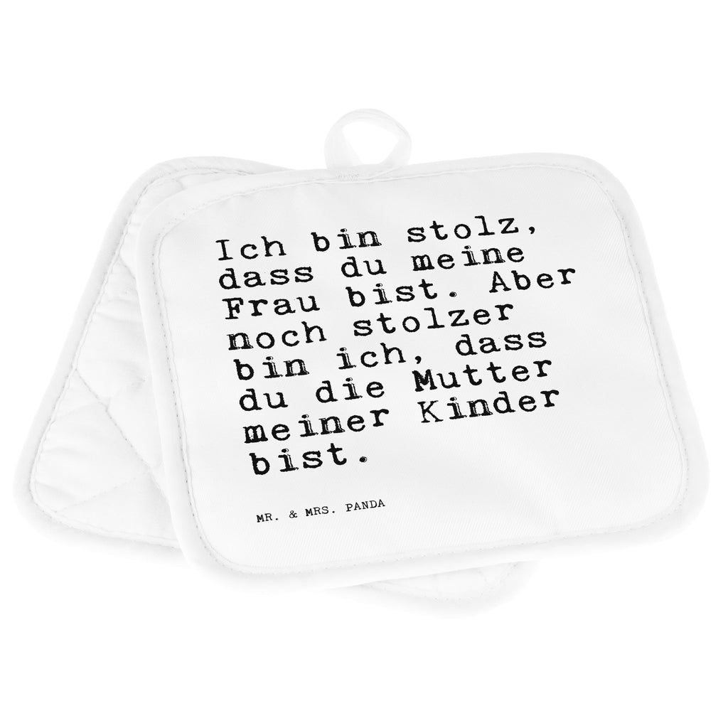 2er Set Topflappen  Sprüche und Zitate Ich bin stolz, dass du meine Frau bist. Aber noch stolzer bin ich, dass du die Mutter meiner Kinder bist. Topflappen, Topfuntersetzer, Ofenhandschuh, Topflappen Set, Topflappen lustig, Topflappen mit Spruch, Ofenhandschuhe, Topfhandschuhe, Topfhandschuh, Topflappenset, Topflappen 2er Set, Schöne Topflappen, Spruch, Sprüche, lustige Sprüche, Weisheiten, Zitate, Spruch Geschenke, Spruch Sprüche Weisheiten Zitate Lustig Weisheit Worte