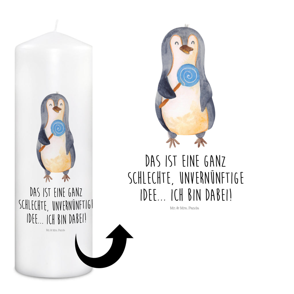 Kerze Pinguin Lolli Kerze, Taufkerze, Kommunionskerze, Geburtstagskerze, Geschenk Kerze, Taufgeschenk Kerze, Kerze mit Druck, Besondere Kerze, Geschenkidee Kerze, Kerze für Kommunion, Geburtstag Kerze, Kommunion Kerze, Pinguin, Pinguine, Lolli, Süßigkeiten, Blödsinn, Spruch, Rebell, Gauner, Ganove, Rabauke