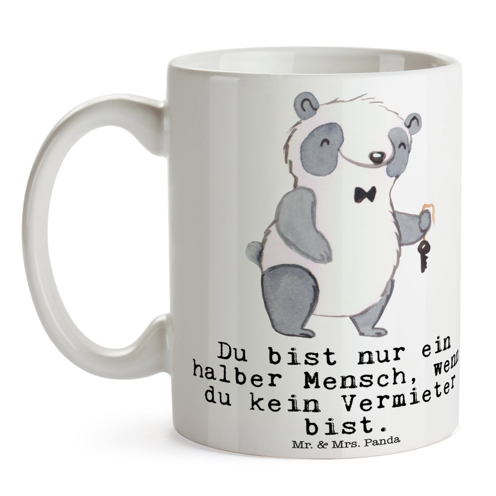 Tasse Vermieter mit Herz Tasse, Kaffeetasse, Teetasse, Becher, Kaffeebecher, Teebecher, Keramiktasse, Porzellantasse, Büro Tasse, Geschenk Tasse, Tasse Sprüche, Tasse Motive, Kaffeetassen, Tasse bedrucken, Designer Tasse, Cappuccino Tassen, Schöne Teetassen, Beruf, Ausbildung, Jubiläum, Abschied, Rente, Kollege, Kollegin, Geschenk, Schenken, Arbeitskollege, Mitarbeiter, Firma, Danke, Dankeschön