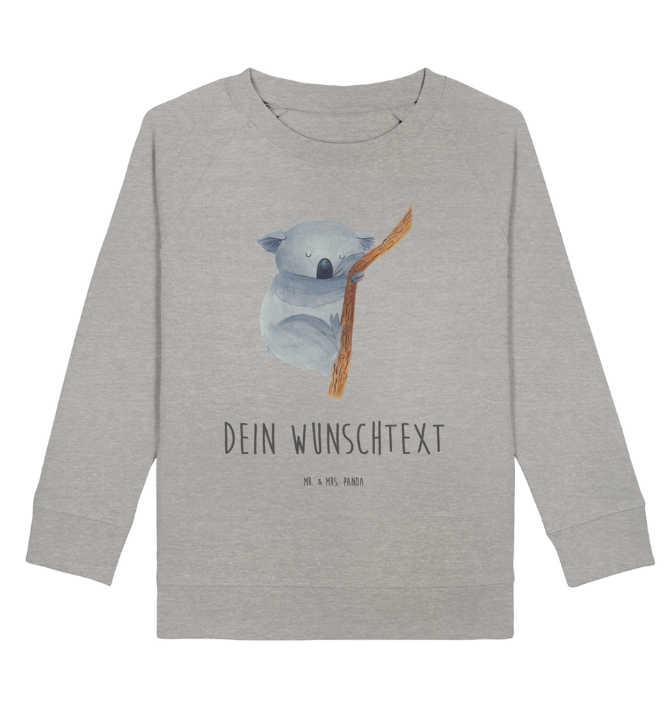 Personalisierter Kinder Pullover Koalabär Personalisierter Kinder Pullover, Personalisiertes Kinder Sweatshirt, Jungen, Mädchen, Tiermotive, Gute Laune, lustige Sprüche, Tiere, Koala, träumen, Traum, schlafen, Schlafzimmer, Traumland, Bär, Koalabär