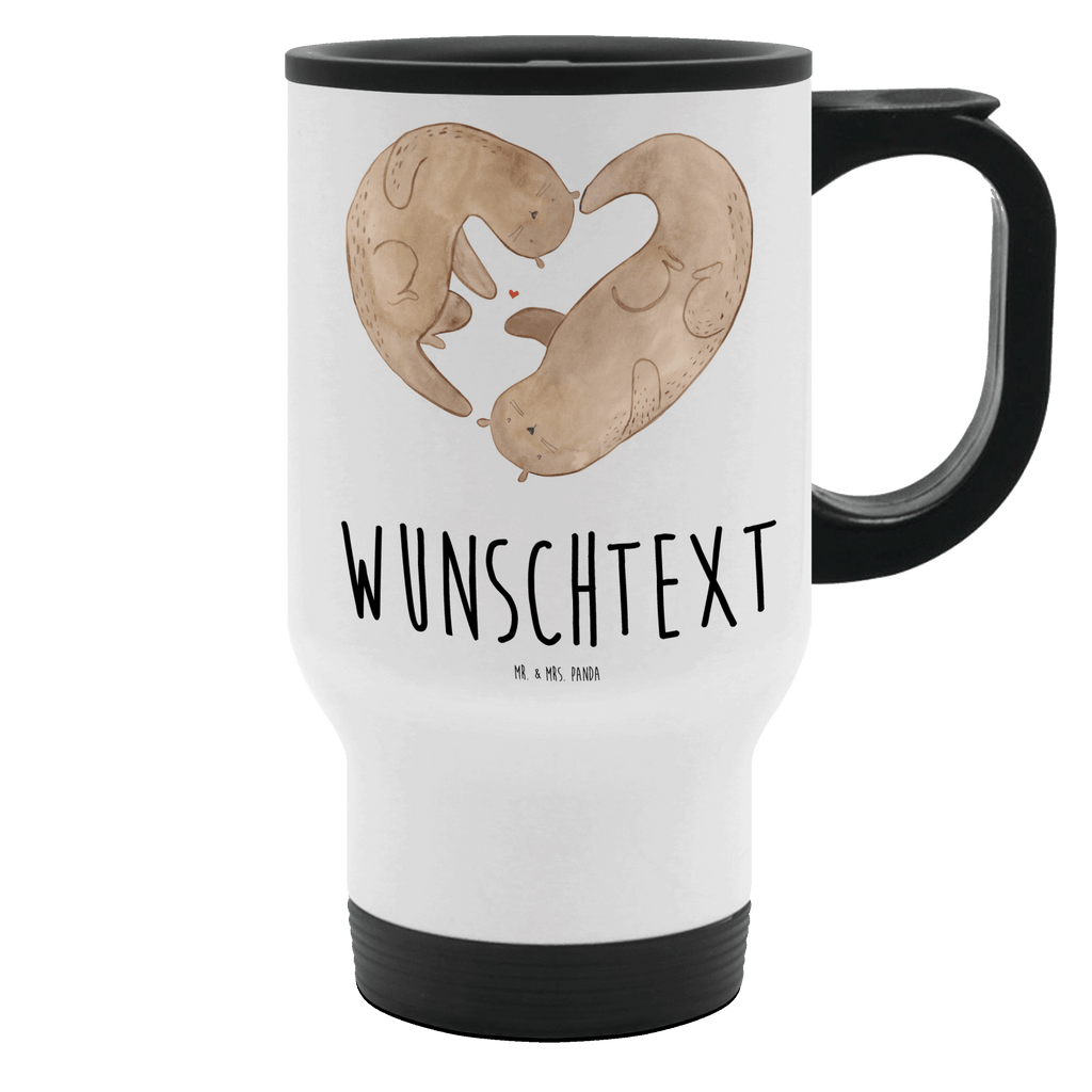 Personalisierter Thermobecher Otter Herz Personalisierter Thermobecher, Personalisierter To Go Becher, Personalisierte Thermotasse, Personalisierter Kaffeebecher, Personalisierter Isolierbecher, Thermobecher personalisieren, Thermobecher mit Namen, Thermobecher selbst gestalten, Wunschname, Spülmaschinenfest, Bedrucken, Isolierbecher mit Namen, Isolierbecher selbst gestalten, Thermotasse personalisieren, Thermotasse mit Namen, Otter, Fischotter, Seeotter, Liebe, Herz, Liebesbeweis, Liebesgeschenk, Bessere Hälfte, Love you, Jahrestag, Hochzeitstag, Verlobung, gemeinsames Leben