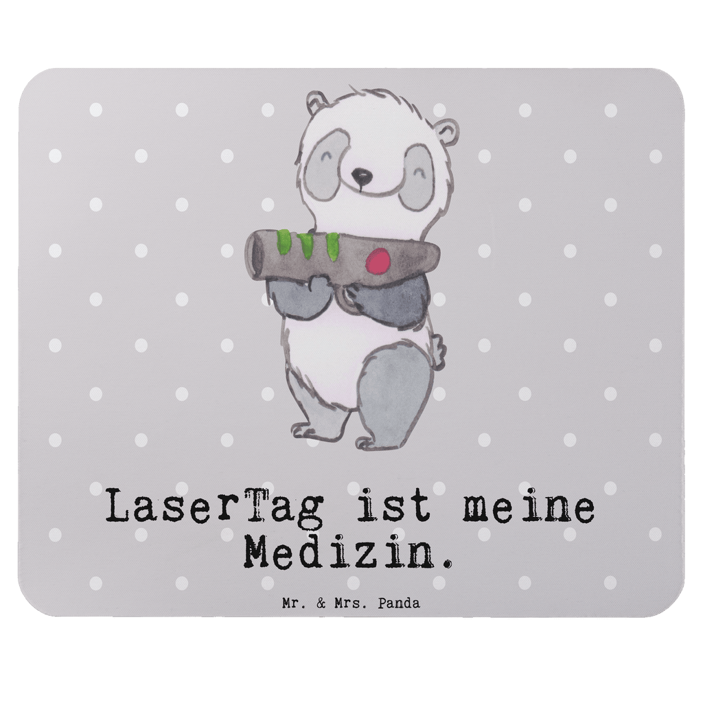 Mauspad Panda LaserTag Medizin Mousepad, Computer zubehör, Büroausstattung, PC Zubehör, Arbeitszimmer, Mauspad, Einzigartiges Mauspad, Designer Mauspad, Mausunterlage, Mauspad Büro, Geschenk, Sport, Sportart, Hobby, Schenken, Danke, Dankeschön, Auszeichnung, Gewinn, Sportler, Lasertag, Lasergame Zentrum