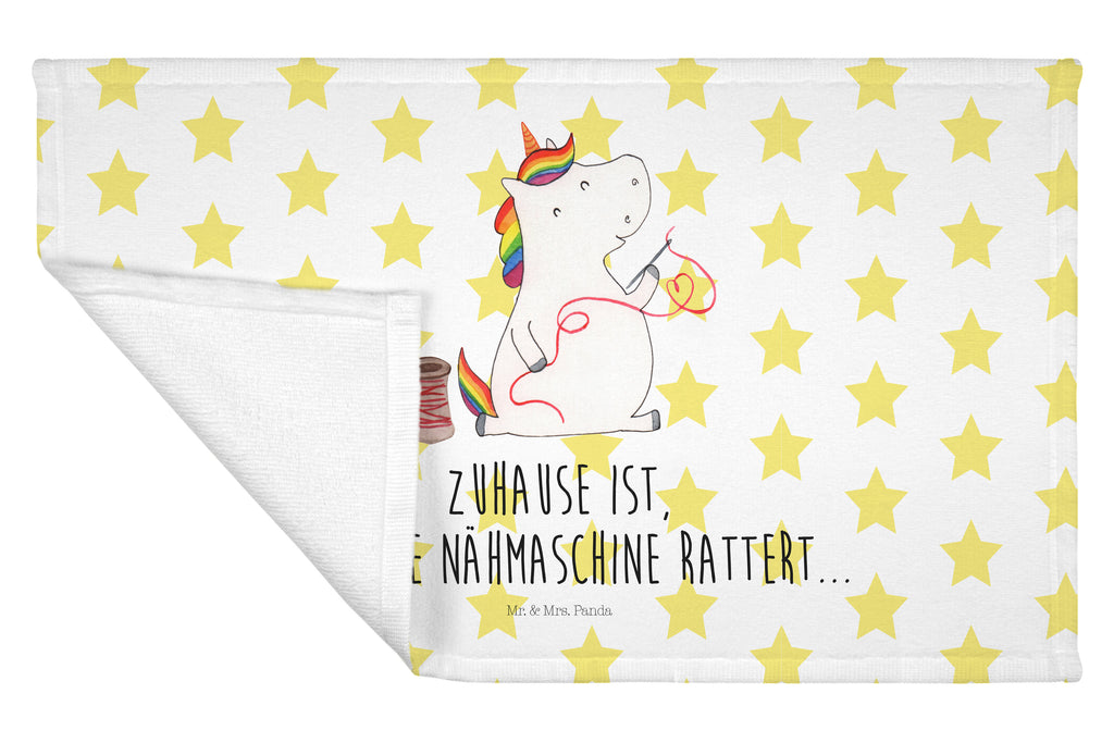 Handtuch Einhorn Näherin Gästetuch, Reisehandtuch, Sport Handtuch, Frottier, Kinder Handtuch, Einhorn, Einhörner, Einhorn Deko, Pegasus, Unicorn, Näherin, nähen, Mädchen, Freundin, Häkeln, Stricken, basteln, Nähzimmer