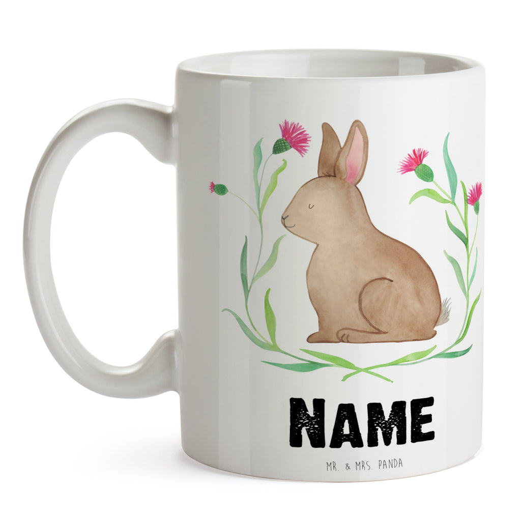 Personalisierte Tasse Hase sitzend Personalisierte Tasse, Namenstasse, Wunschname, Personalisiert, Tasse, Namen, Drucken, Tasse mit Namen, Ostern, Osterhase, Ostergeschenke, Osternest, Osterdeko, Geschenke zu Ostern, Ostern Geschenk, Ostergeschenke Kinder, Ostern Kinder, Frohe Ostern, Ostergrüße, Osterblume, Liebe, Grüße, Hase, Kaninchen