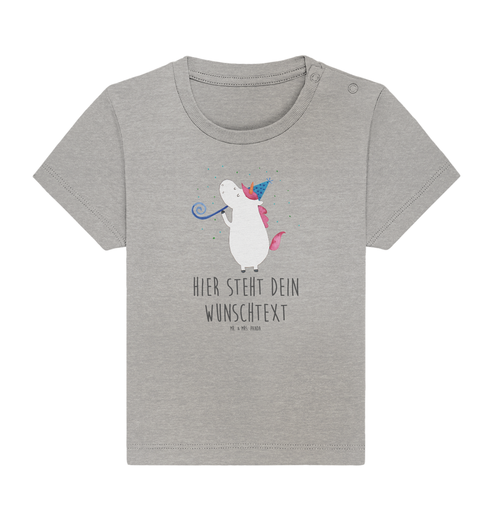 Personalisiertes Baby Shirt Einhorn Party Personalisiertes Baby T-Shirt, Personalisiertes Jungen Baby T-Shirt, Personalisiertes Mädchen Baby T-Shirt, Personalisiertes Shirt, Einhorn, Einhörner, Einhorn Deko, Pegasus, Unicorn, Glitzer, Konfetti, Party, Geburtstag, Feier, Fest, Alkohol, Disco, Club