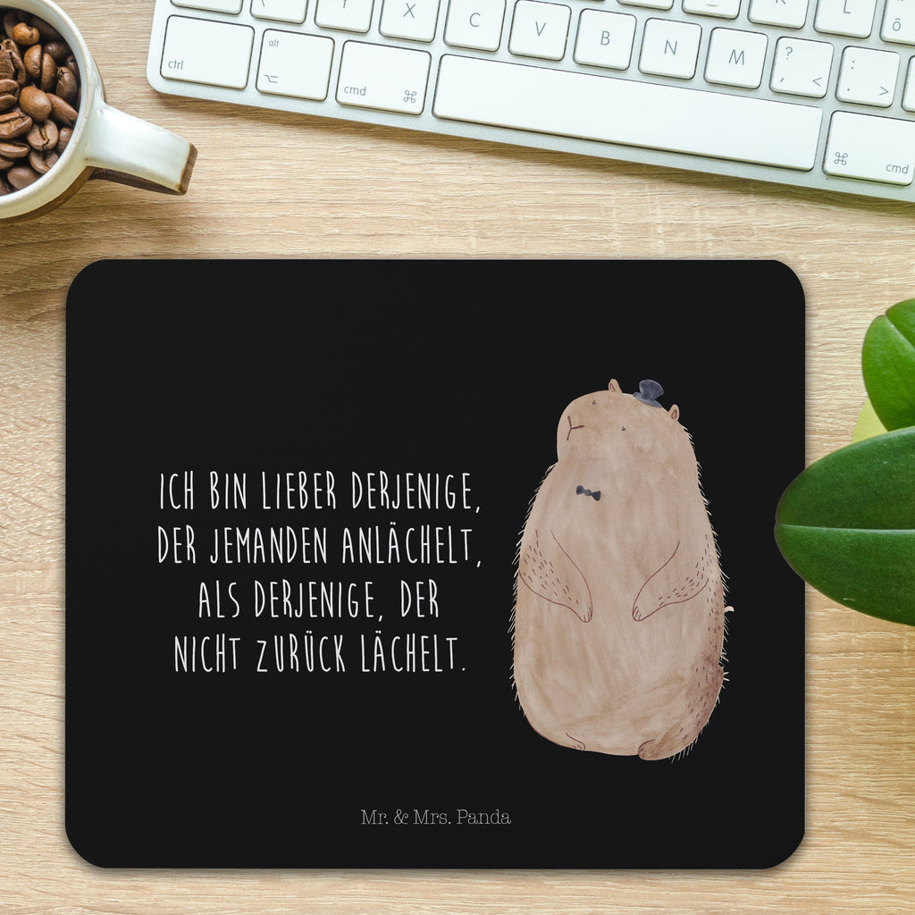 Mauspad Murmeltier Mousepad, Computer zubehör, Büroausstattung, PC Zubehör, Arbeitszimmer, Mauspad, Einzigartiges Mauspad, Designer Mauspad, Mausunterlage, Mauspad Büro, Tiermotive, Gute Laune, lustige Sprüche, Tiere, Murmeltier, Knigge, Fröhlichkeit, Freundlichkeit, Respekt, Anstand