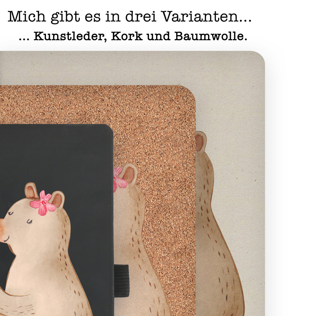 Baumwoll Notizbuch Bär Kind Notizen, Eintragebuch, Tagebuch, Notizblock, Adressbuch, Journal, Kladde, Skizzenbuch, Notizheft, Schreibbuch, Schreibheft, Familie, Vatertag, Muttertag, Bruder, Schwester, Mama, Papa, Oma, Opa, Geschenk, Mutti, Mutter